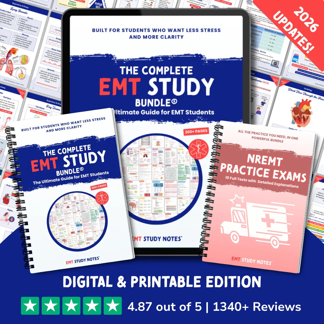 THE COMPLETE EMT STUDY BUNDLE